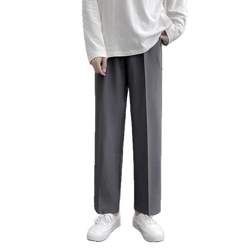 Loose Korean Style Casual White Trousers