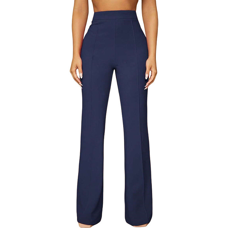 High Waist All-matching Pants Trousers