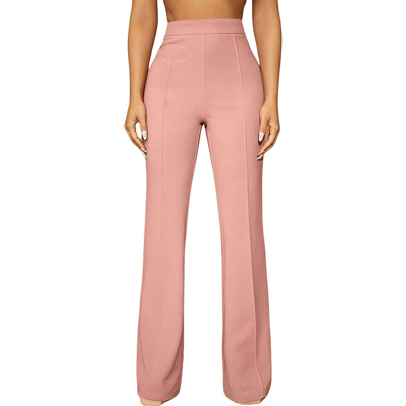 High Waist All-matching Pants Trousers