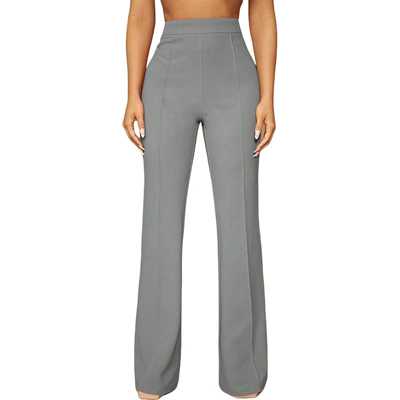High Waist All-matching Pants Trousers