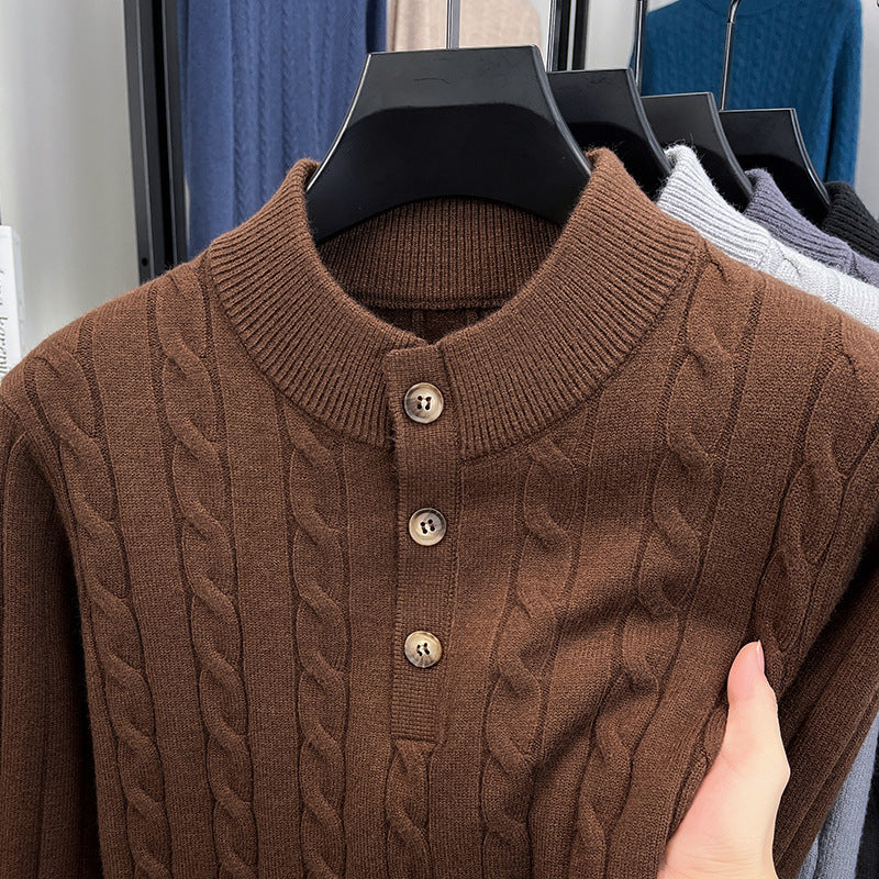 Thick Jacquard Warm Young Sweater