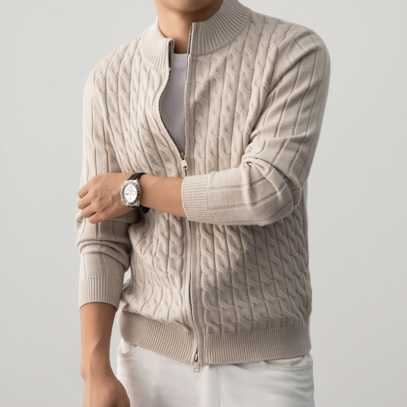 Thick Jacquard Warm Young Sweater