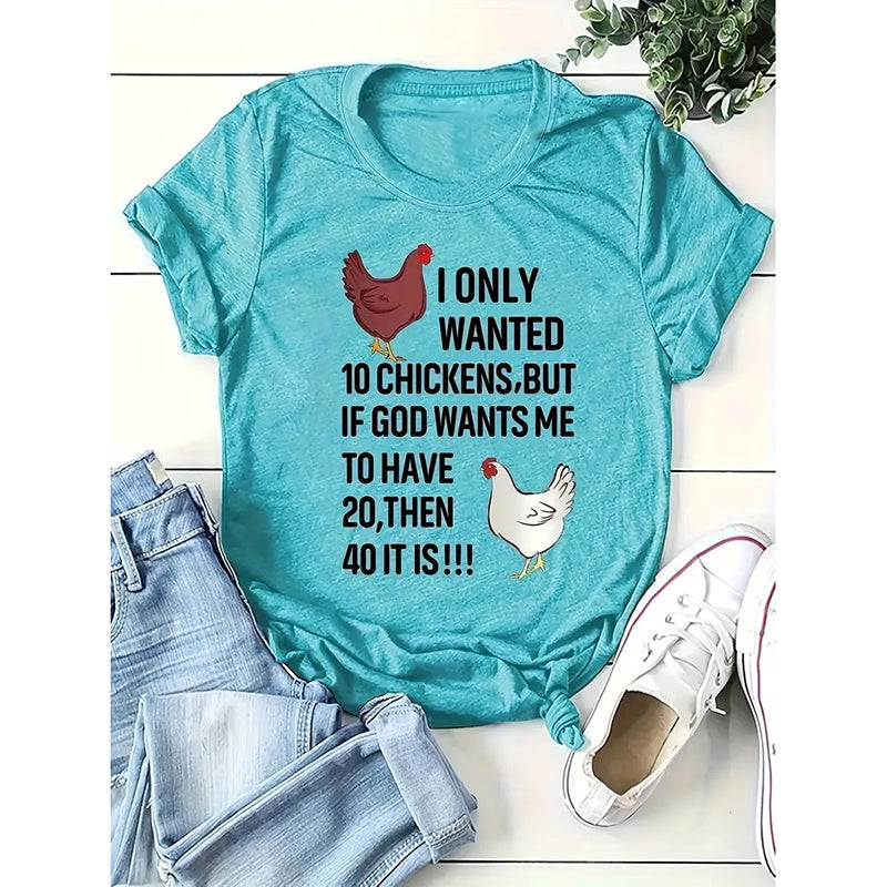 Chicken Shirt For Women Funny Shirts