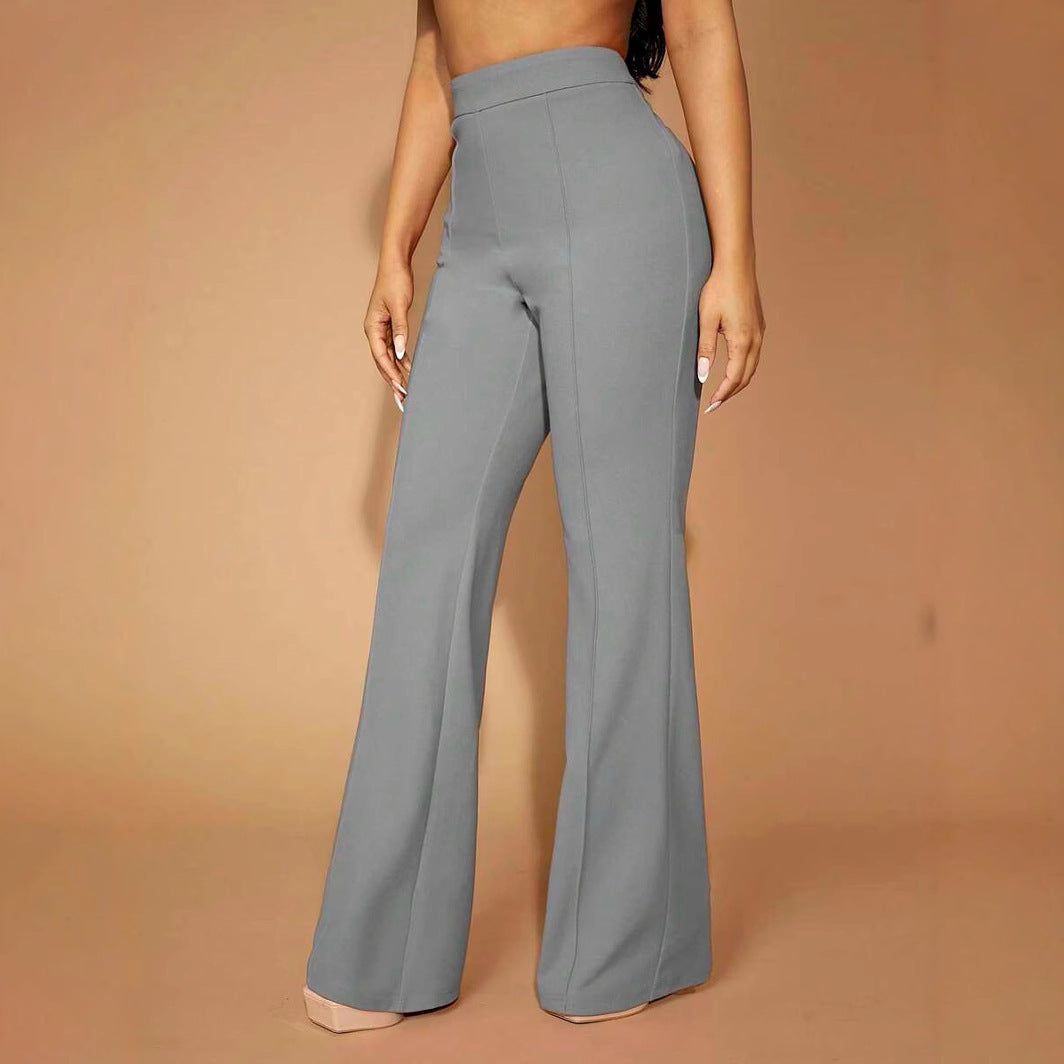 High Waist All-matching Pants Trousers