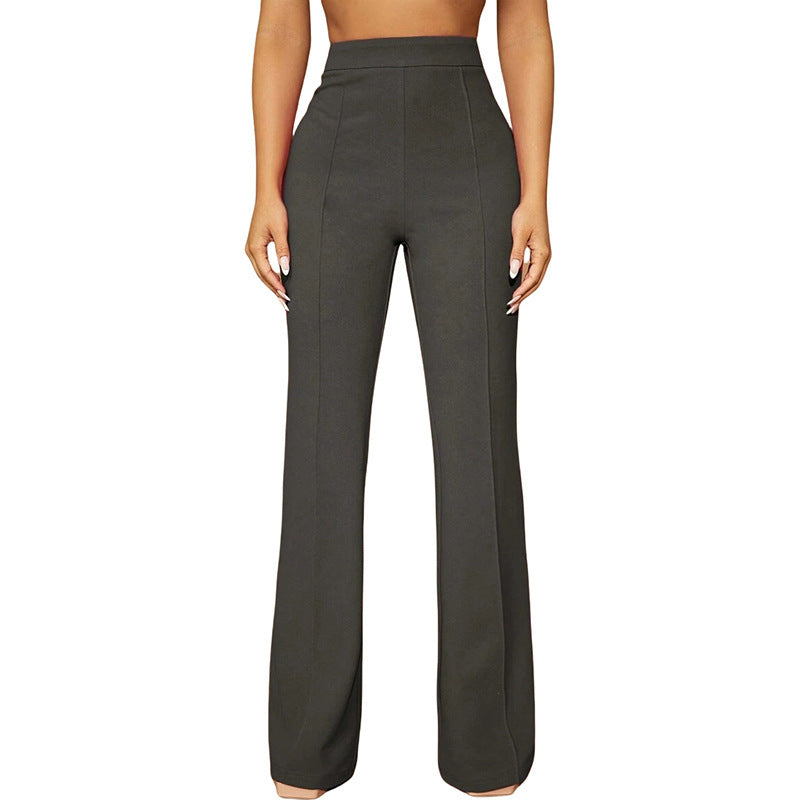 High Waist All-matching Pants Trousers