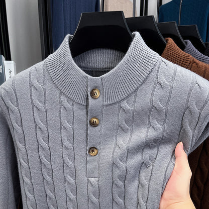 Thick Jacquard Warm Young Sweater