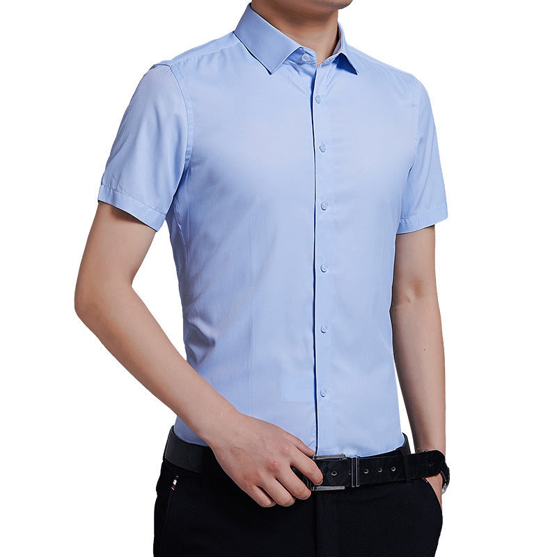 Solid Color Business Non-iron  Shirt