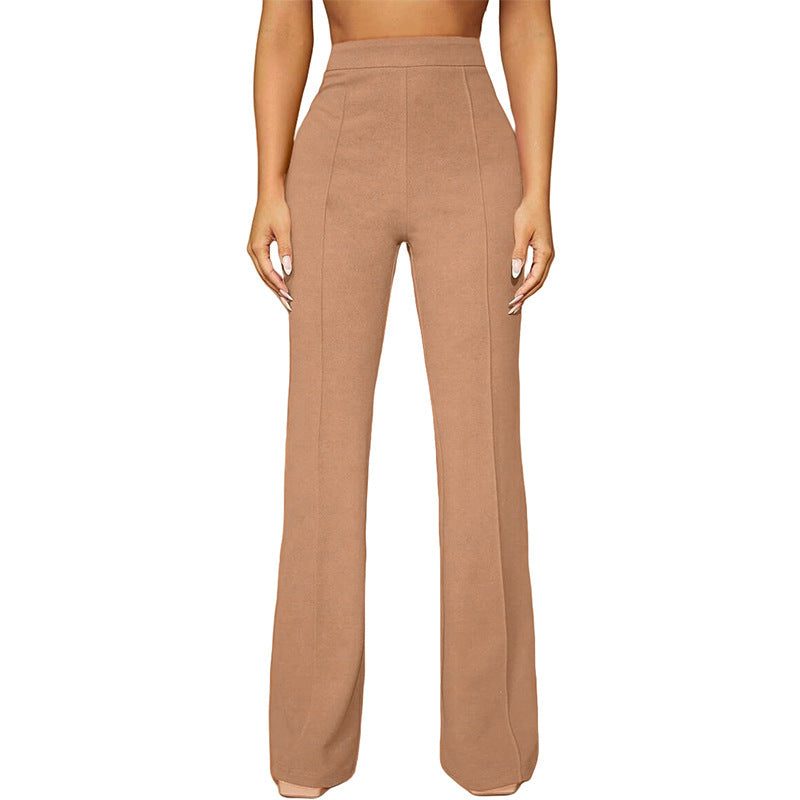 High Waist All-matching Pants Trousers