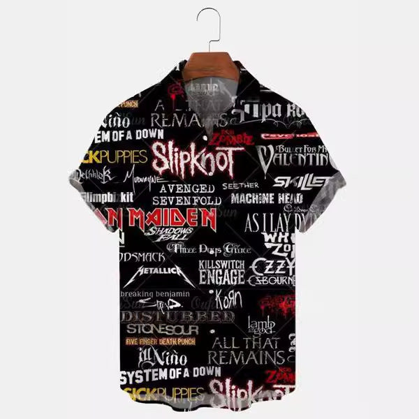 3D Summer Casual Printed Hawaiian Shirt