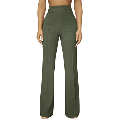High Waist All-matching Pants Trousers