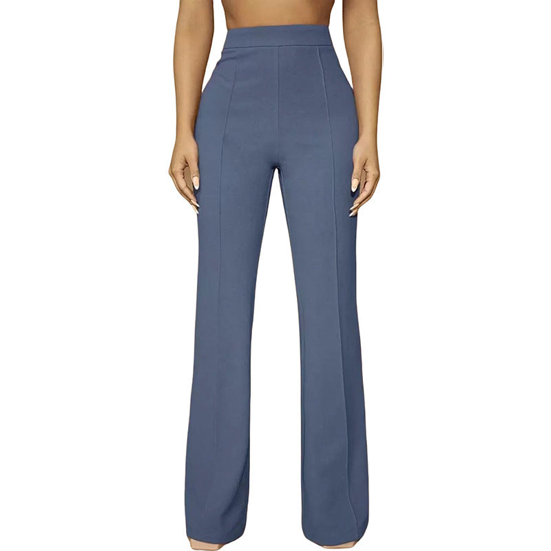 High Waist All-matching Pants Trousers