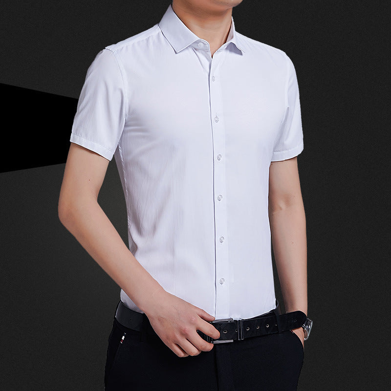 Solid Color Business Non-iron  Shirt