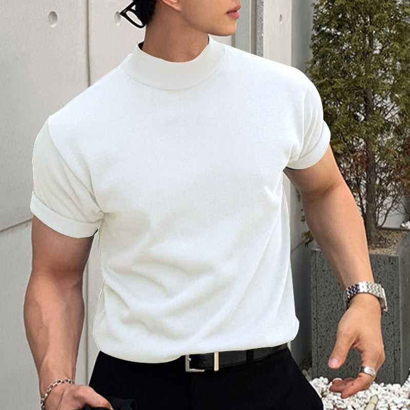 Korean Style Base Shirt Men&