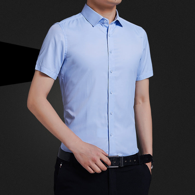 Solid Color Business Non-iron  Shirt