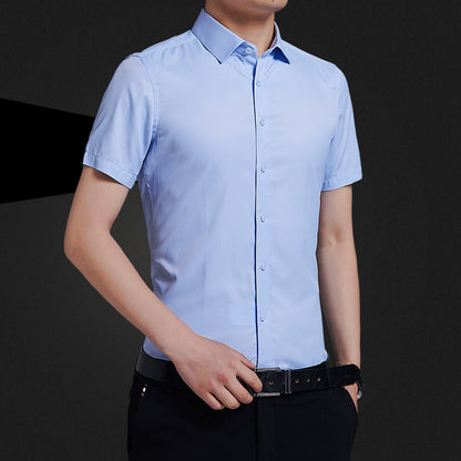 Solid Color Business Non-iron  Shirt