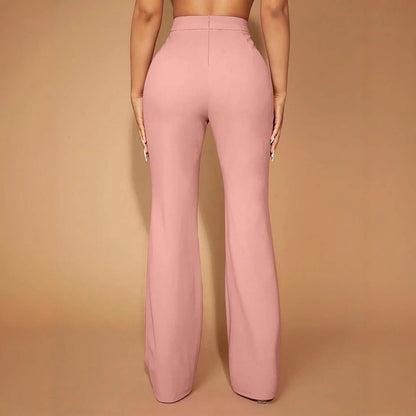High Waist All-matching Pants Trousers