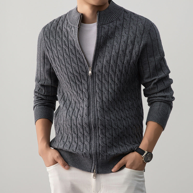 Thick Jacquard Warm Young Sweater