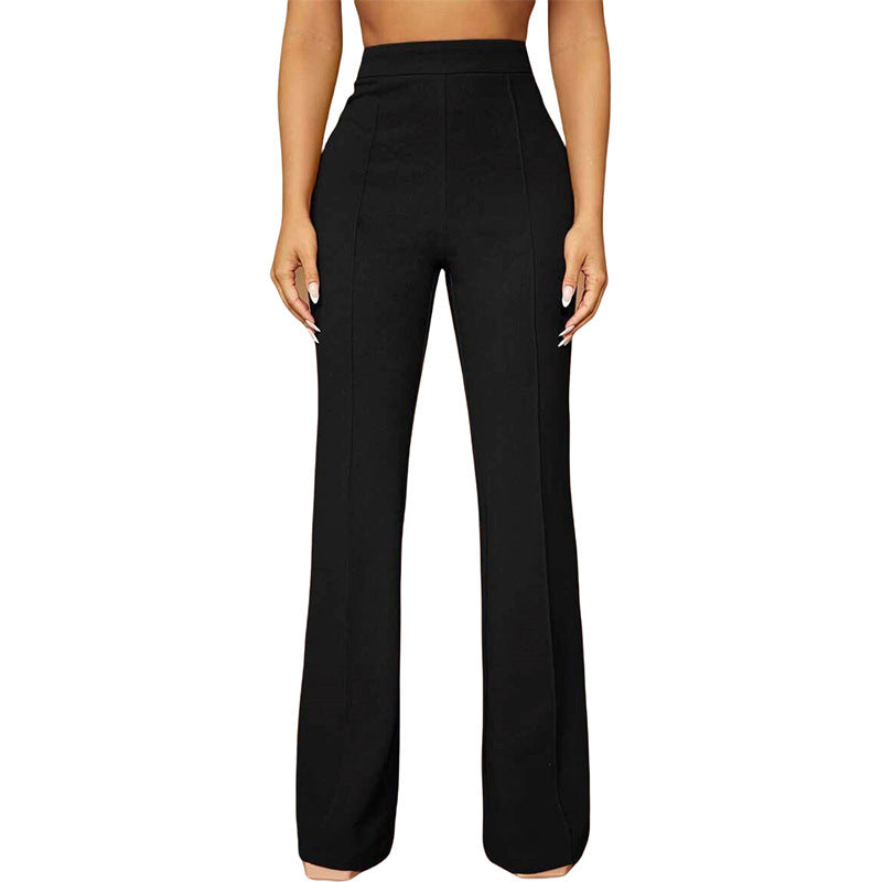 High Waist All-matching Pants Trousers