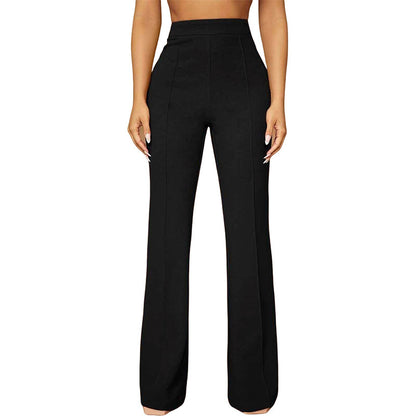 High Waist All-matching Pants Trousers